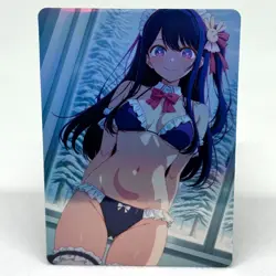 Oshi no Ko Ai Hoshino Goddess Anime Waifu ACG Foil Card - Image 1