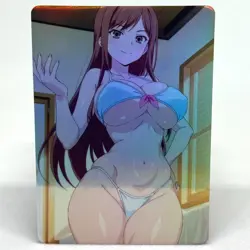 Overflow Ayane Shirakawa Goddess Anime Waifu ACG Foil Card - Image 1