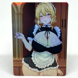 No Waifu No Life Fumi Goddess Anime Waifu ACG Foil Card - Image 1