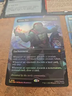 TMNT MTG 16 CARD Commander Lot Sword Of Hearth And Home Waste Not - Image 2