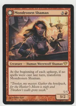 Mondronen Shaman - Dark Ascension LP Magic: The Gathering MTG - Image 2