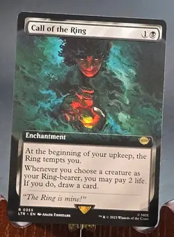 Call of the Ring (Extended Art) Lord of the Rings MTG Regular Near Mint - Image 1