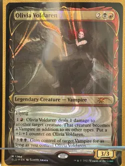 Olivia Voldaren (Halo Foil) Secret Lair Drop Foil - Image 1