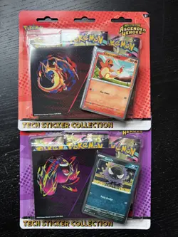 Pokemon TCG Ascended Heroes Tech Sticker Collection x2 Sealed - Image 1