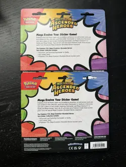 Pokemon TCG Ascended Heroes Tech Sticker Collection x2 Sealed - Image 3
