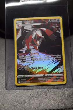 Thievul GG17/GG70 Holo Crown Zenith Galarian Gallery Pokemon NM - Image 1