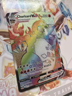 Charizard VMAX (Secret) 74/73 Pokemon TCG Champions Path Holo NM SWSH - Image 2