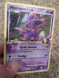 Pokemon TCG Card English Rising Rivals Mismagius 10/111 Holo Rare - Image 2