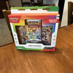 Pokemon First Partner Illustration Collection Box Series 1 Sealed New - Image 2