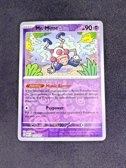 Mr. Mime 151 Reverse Holo Pokemon TCG 122/165 Scarlet & Violet Rare NM - Image 1