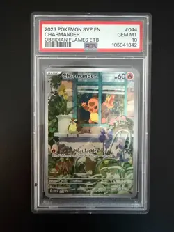 Pokemon Charmander 044 Promo Holo English PSA 10 - Image 1