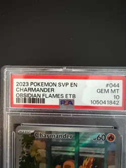 Pokemon Charmander 044 Promo Holo English PSA 10 - Image 4