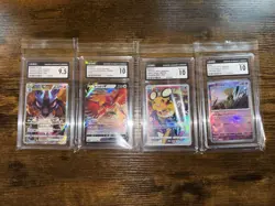 CGC Graded Pokemon Slab Lot Japanese Gem Mint 10 Abra Ho-Oh Dedenne Lucario - Image 1