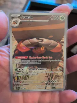 Pokemon TCG Crustle 186/182 Destined Rivals - Image 1