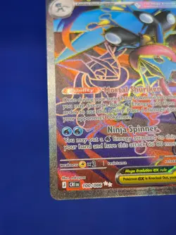 Pokemon Chaos Rising Mega Greninja ex 100/086 Full Art Ultra Rare NM - IN HAND - Image 5