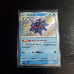 Pokemon TCG Starmie Shiny Rare SV: Paldean Fates 119/091 Near Mint - Image 1