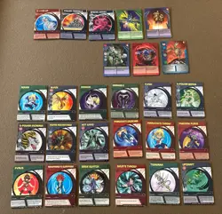 LOT 26 BAKUGAN ABILITY CARD Battle Brawler Game NO DUPLICAT SEGA Spin Master TCG - Image 1