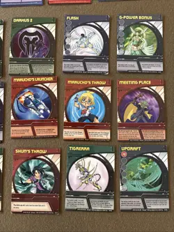 LOT 26 BAKUGAN ABILITY CARD Battle Brawler Game NO DUPLICAT SEGA Spin Master TCG - Image 5