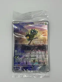 Pokemon SEALED Teal Mask Ogerpon SVP 123 Twilight Masquerade ETB - Image 1