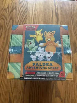Pokemon TCG Paldea Adventure Chest Sealed Box (NEW) - Image 2