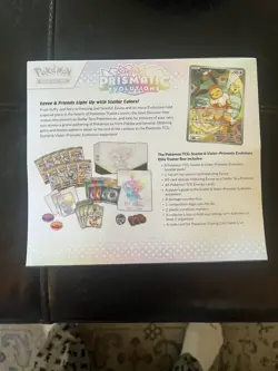 Pokemon Prismatic Evolutions Elite Trainer Box ETB NEW Sealed Scarlet & Violet - Image 2