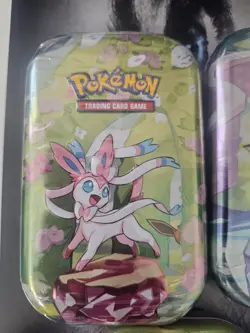 Pokemon TCG Prismatic Evolutions Sealed Mini Tin -- Lot Of 5 - Image 4