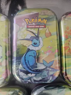 Pokemon TCG Prismatic Evolutions Sealed Mini Tin -- Lot Of 5 - Image 5