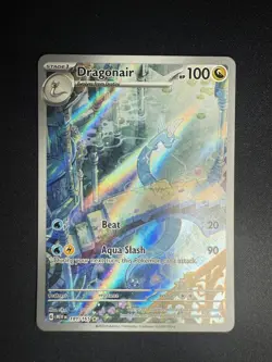 Dragonair 181/165 Illustration Rare Scarlet & Violet 151 Pokemon Card NM-LP - Image 1