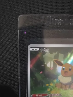 Pokemon TCG Eevee Card Simplified Chinese, Horizons Gem Pack Vol. 2, 0115/15 - Image 2