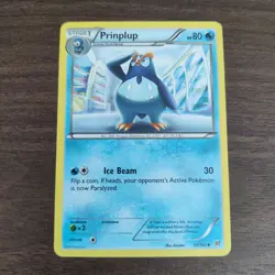 Prinplup 37/162 - LP XY Breakthrough - 2015 Uncommon Pokemon TCG Card - Image 1