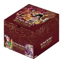 One Piece TCG Mini Tin Pack Set VOL. 1 DISPLAY 12x - OP09 TS-01 TS01 ENG ENGLISH - Image 1