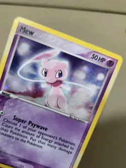 Pokemon Card Mew 111/110 EX Holon Phantoms Holo Ultra Rare LP TCG - Image 2