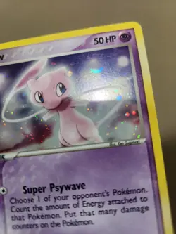 Pokemon Card Mew 111/110 EX Holon Phantoms Holo Ultra Rare LP TCG - Image 4