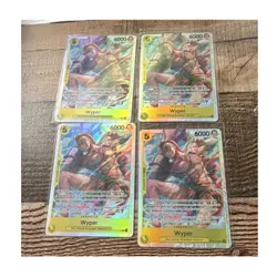 Play set One Piece Card Game Wyper OP15-114 Holo Character Lot English 4 - Image 1