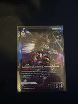 Unicorn Gundam (Destroy Mode) (LR+) GD01-002 - Newtype Rising - Gundam Card Game - Image 1