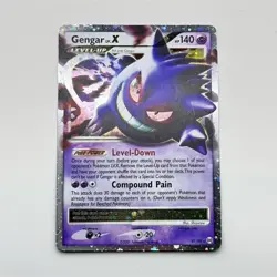 Pokemon card Gengar LV.X 97/99 Holo Ultra Rare English 2009 140 HP - Image 1