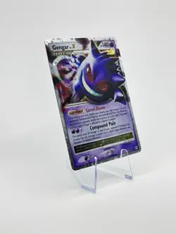 Pokemon card Gengar LV.X 97/99 Holo Ultra Rare English 2009 140 HP - Image 2