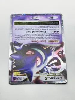 Pokemon card Gengar LV.X 97/99 Holo Ultra Rare English 2009 140 HP - Image 5