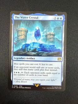 The Water Crystal - Final Fantasy (Magic the Gathering) NM - Image 1
