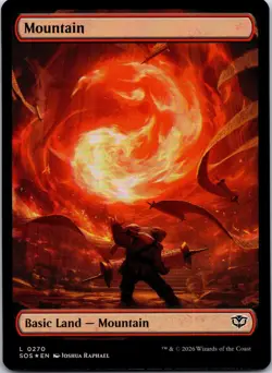Mountain (0270) 270 Land Secrets of Strixhaven Magic: The Gathering Foil NM - Image 1