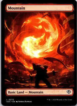 Mountain (0270) 270 Land Secrets of Strixhaven Magic: The Gathering Near Mint - Image 1