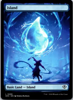 Island (0268) 268 Land Secrets of Strixhaven Magic: The Gathering Near Mint - Image 1