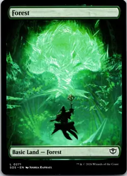 Forest (0271) 271 Land Secrets of Strixhaven Magic: The Gathering Near Mint - Image 1