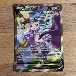 Pokemon TCG Fusion Strike Holo Mew v Alt Art Ultra Rare Card 251/264 - Image 1
