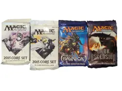 4 Magic the Gathering Boosters 2012 & 2015 Core Return to Ravnica Dark Ascension - Image 1