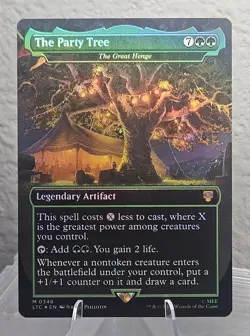 The Party Tree (The Great Henge) (0348) Borderless Foil NM-Mint, English - Image 1