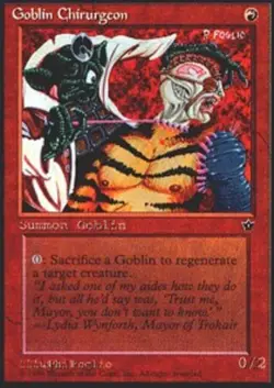 1x Goblin Chirurgeon (Foglio) Heavy Play MTG Magic - Kid Icarus - - Image 1
