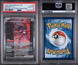Pokemon TCG Genesect EX 169/086 Black Bolt Special Illustration Rare PSA 10 - Image 2
