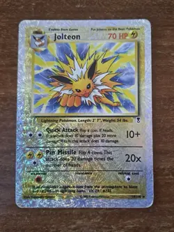 Jolteon 14/110 Set Legendary Collection Pokemon Card Reverse Holo RH - Image 2