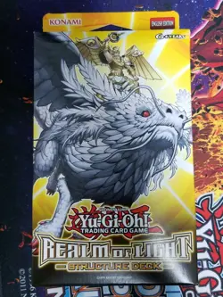 yugioh TCG REALM OF LIGHT Structure Deck English 1st Edition Factory - Image 1